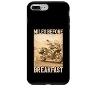 Carcasa para iPhone 7 Plus/8 Plus Miles Before Breakfast Moto Aventura Diseño