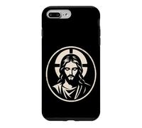 Carcasa para iPhone 7 Plus/8 Plus Minimalista Jesucristo Halo Sagrado Icono Fe