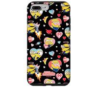 Carcasa para iPhone 7 Plus/8 Plus Minions Valentine Hearts All Over Print