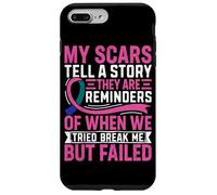Carcasa para iPhone 7 Plus/8 Plus Mis Cicatrices cuentan una Historia Que recuerdan Cuando probamos BR