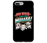 Carcasa para iPhone 7 Plus/8 Plus Mis Hijos me Llaman mah, Divertido mamá Granja Diciendo Broma Amante de la Cabra