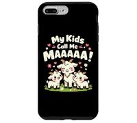 Carcasa para iPhone 7 Plus/8 Plus Mis Hijos me Llaman mah, Divertido mamá Granja Diciendo Broma Amante de la Cabra