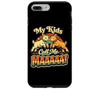 Carcasa para iPhone 7 Plus/8 Plus Mis Hijos me Llaman mah, Divertido mamá Granja Diciendo Broma Amante de la Cabra