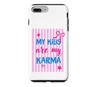 Carcasa para iPhone 7 Plus/8 Plus Mis Hijos Son mi Karma Divertido Padre Dicho