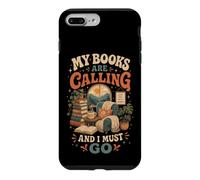 Carcasa para iPhone 7 Plus/8 Plus Mis Libros están Llamando y Debo IR al Lector Amante de los Libros