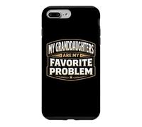 Carcasa para iPhone 7 Plus/8 Plus Mis nietas Son mi Problema Favorito, Abuelo Divertido