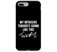 Carcasa para iPhone 7 Plus/8 Plus Mis Pensamientos intrusivos suenan como Notas Musicales Salud Mental