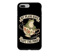 Carcasa para iPhone 7 Plus/8 Plus Mis Planes Han Salido del Estanque Humor de Ranas