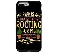 Carcasa para iPhone 7 Plus/8 Plus Mis Plantas me están enraizando, Tienes Esto, Puedes Hacerlo, sí