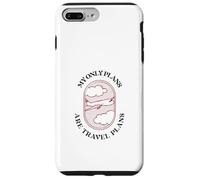 Carcasa para iPhone 7 Plus/8 Plus Mis únicos Planes Son los Planes de Viaje (Declaración Divertida de Vacaciones)