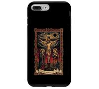 Carcasa para iPhone 7 Plus/8 Plus Misa Tradicional en latín del crucifijo católico de Memento Mori