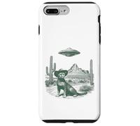 Carcasa para iPhone 7 Plus/8 Plus Misterioso Sombrero de Gato Grande no identificado artesanía Escena árida