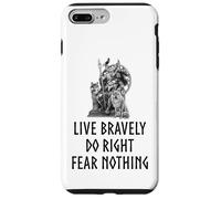 Carcasa para iPhone 7 Plus/8 Plus Mitología nórdica - Dios nórdico Odin - No temer Nada - Medieval