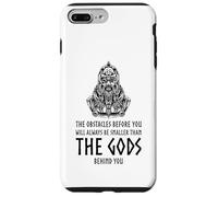 Carcasa para iPhone 7 Plus/8 Plus Mitología nórdica Motivacional - Dios Vikingo Odin - Paganismo