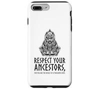 Carcasa para iPhone 7 Plus/8 Plus Mitología vikinga - Respeta a Tus antepasados - Dios nórdico Odin