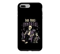 Carcasa para iPhone 7 Plus/8 Plus Modo Papá Esqueleto Inmortal Halloween Papá Más Allá Humor