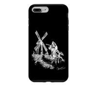 Carcasa para iPhone 7 Plus/8 Plus Molinos de Viento de Lucha Don Quijote