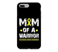 Carcasa para iPhone 7 Plus/8 Plus Mom of a Warrior Childhood Cancer Awareness Mother Women