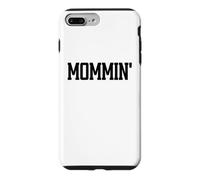 Carcasa para iPhone 7 Plus/8 Plus Mommin Aint Easy Boy Mom Life Mama Funny Mom Club Cool Moms