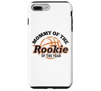 Carcasa para iPhone 7 Plus/8 Plus Mommy Rookie of The Year Basketball Mom of The Birthday Boy