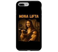 Carcasa para iPhone 7 Plus/8 Plus Mona Lifta Muscle Mona Lisa Lifting Weights Bodybuilding Gym