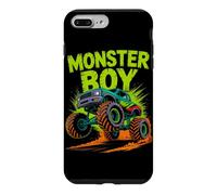 Carcasa para iPhone 7 Plus/8 Plus Monster Truck Boy Family Crew Brother Kids Cumpleaños a Juego