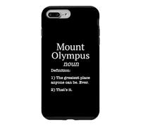 Carcasa para iPhone 7 Plus/8 Plus Monte Olympus Souvenirs/Skier Divertido diseño de definición Falsa