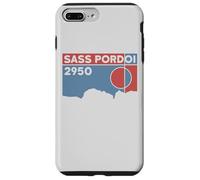 Carcasa para iPhone 7 Plus/8 Plus Monte SASS Pordoi Sella Macizo Dolomitas Italia Senderismo Regalos