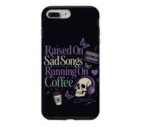 Carcasa para iPhone 7 Plus/8 Plus Moody Sad Songs Café Estética Amante De La Música Vibe