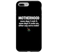 Carcasa para iPhone 7 Plus/8 Plus Motherhood Some Days I Rock It Some Days It Rocks Me