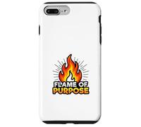 Carcasa para iPhone 7 Plus/8 Plus Motivación impulsada por un propósito Diseño de mentalidad de energía de Fuego