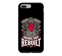 Carcasa para iPhone 7 Plus/8 Plus Motor de Ciclista de cirugía cardíaca reconstruido Original del Cuerpo