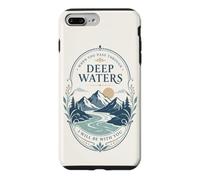 Carcasa para iPhone 7 Plus/8 Plus Mountain River Faith Verse Deep Waters Comfort Cita