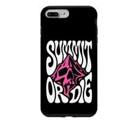 Carcasa para iPhone 7 Plus/8 Plus Mountaineering Summit Or Die Peak Bagger Skull Climbing