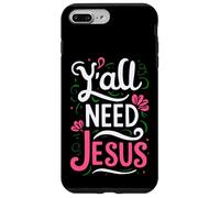 Carcasa para iPhone 7 Plus/8 Plus Mujer Que Todos Necesitan a Jesús Divertido Devoto de la Biblia de fe Cristiana