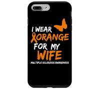 Carcasa para iPhone 7 Plus/8 Plus Multiple Sclerosis Awareness I Wear Orange FOR MY Wife