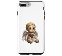 Carcasa para iPhone 7 Plus/8 Plus Muñeca Ángel Roto con Corazón