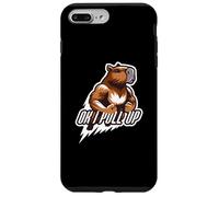 Carcasa para iPhone 7 Plus/8 Plus Muscular Capibara Gym Rat Ok I Pull Up Divertido Entrenamiento