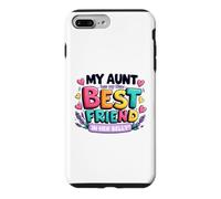 Carcasa para iPhone 7 Plus/8 Plus My Aunt has my New Best Friend in Her Belly Funny Cousin