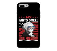 Carcasa para iPhone 7 Plus/8 Plus My Farts Smell Like Freedom 4th of July George Washington