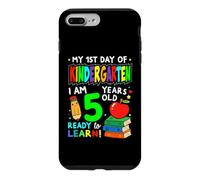 Carcasa para iPhone 7 Plus/8 Plus My First Day of Kindergarten 1st Day of School Boys Girls
