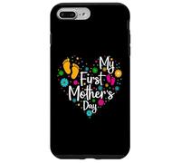 Carcasa para iPhone 7 Plus/8 Plus My First Mothers Day For New Mom Women First Mother's Day