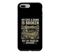 Carcasa para iPhone 7 Plus/8 Plus My Give A Damn Is Broken Funny Retirement Fishing Dad