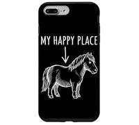 Carcasa para iPhone 7 Plus/8 Plus My Happy Place Pony Lover Tiny Horse Miniatura Horse Niñas