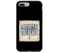 Carcasa para iPhone 7 Plus/8 Plus My Heart Belongs to The Ocean Anchor Graphic