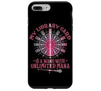 Carcasa para iPhone 7 Plus/8 Plus MY Library Card IS A Wand with Unlimited Mana