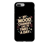 Carcasa para iPhone 7 Plus/8 Plus My Mood Changes Like 70 Times A Day Actitud