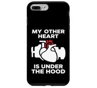 Carcasa para iPhone 7 Plus/8 Plus My Other Heart Is Under The Hood Quote