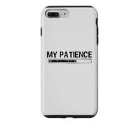 Carcasa para iPhone 7 Plus/8 Plus My Patience Loading Bar Sarcastic Funny Humor