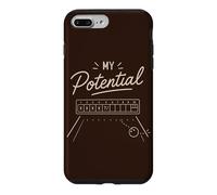 Carcasa para iPhone 7 Plus/8 Plus My Potential Bowling Bowler Strike Pines de Carril de Repuesto